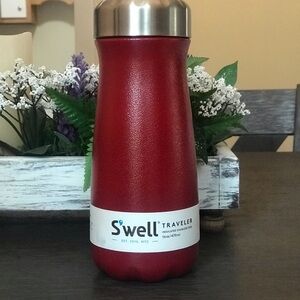 S'well Traveler Crimson Stainless Steel Bottle